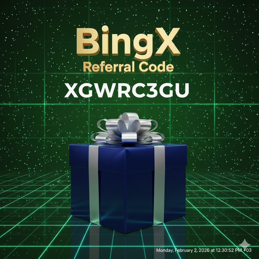 كود الإحالة BingX: XGWRC3GU 