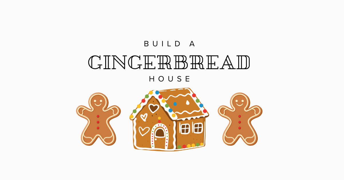 A No-Bake Gingerbread House for Kids