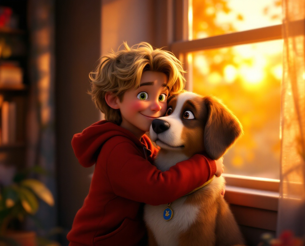 Today’s Story: Liam and the Lost Puppy 🐶