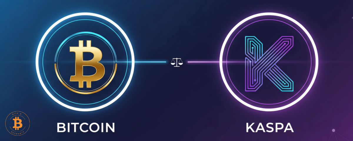 Warum Bitcoin & Kaspa nicht miteinander konkurrieren