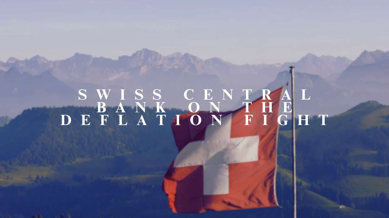 Swiss Central Bank On The Deflation Fight