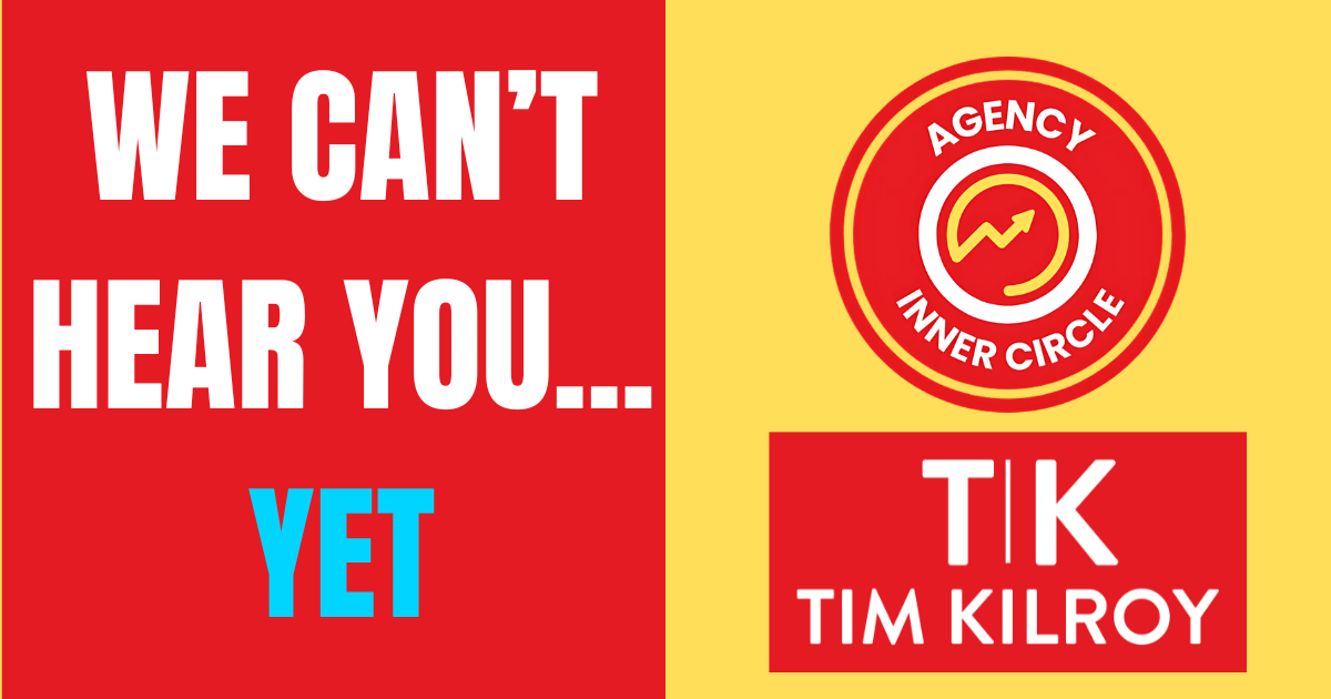 What? Can't Hear You (Yet)