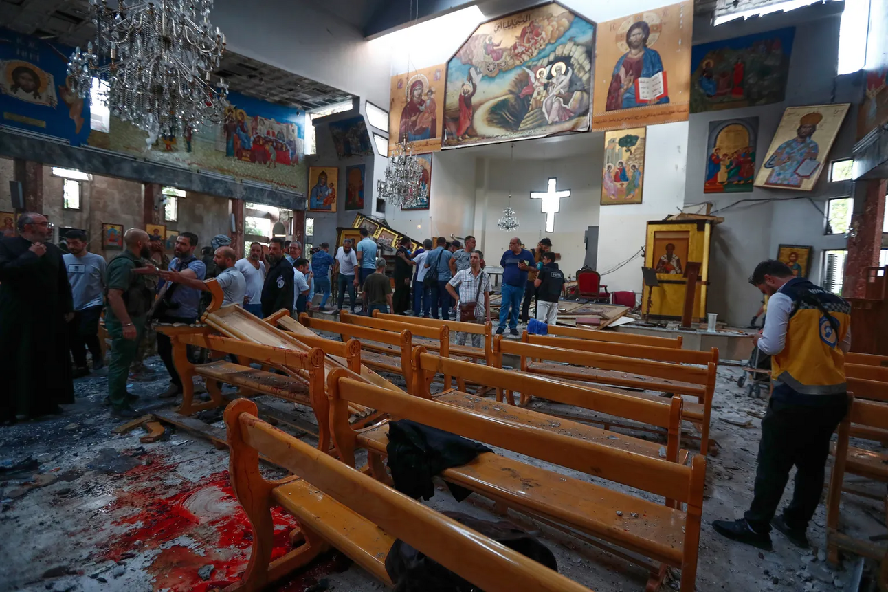Tragedy in Damascus: 25 Killed in Church Bombing