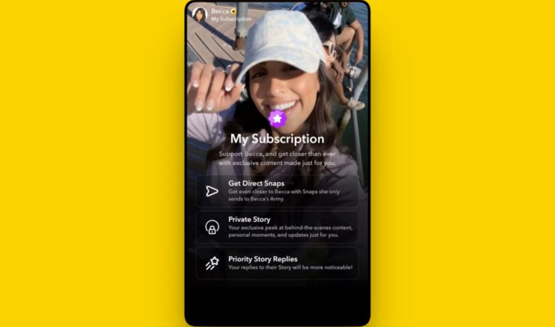 Snapchat unveils Subscriptions