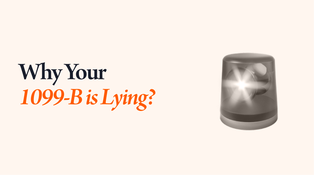 Why Your 1099-B is Lying to You About Your RSUs (And How to Fix It)