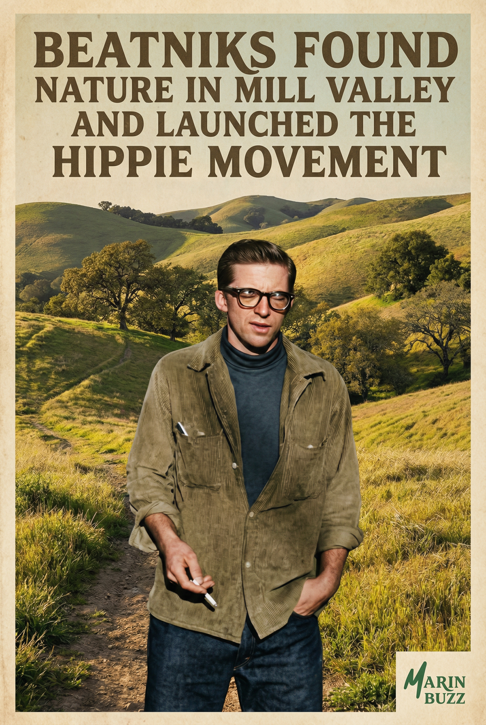 Beatniks found nature in Mill Valley and launched the hippie movement