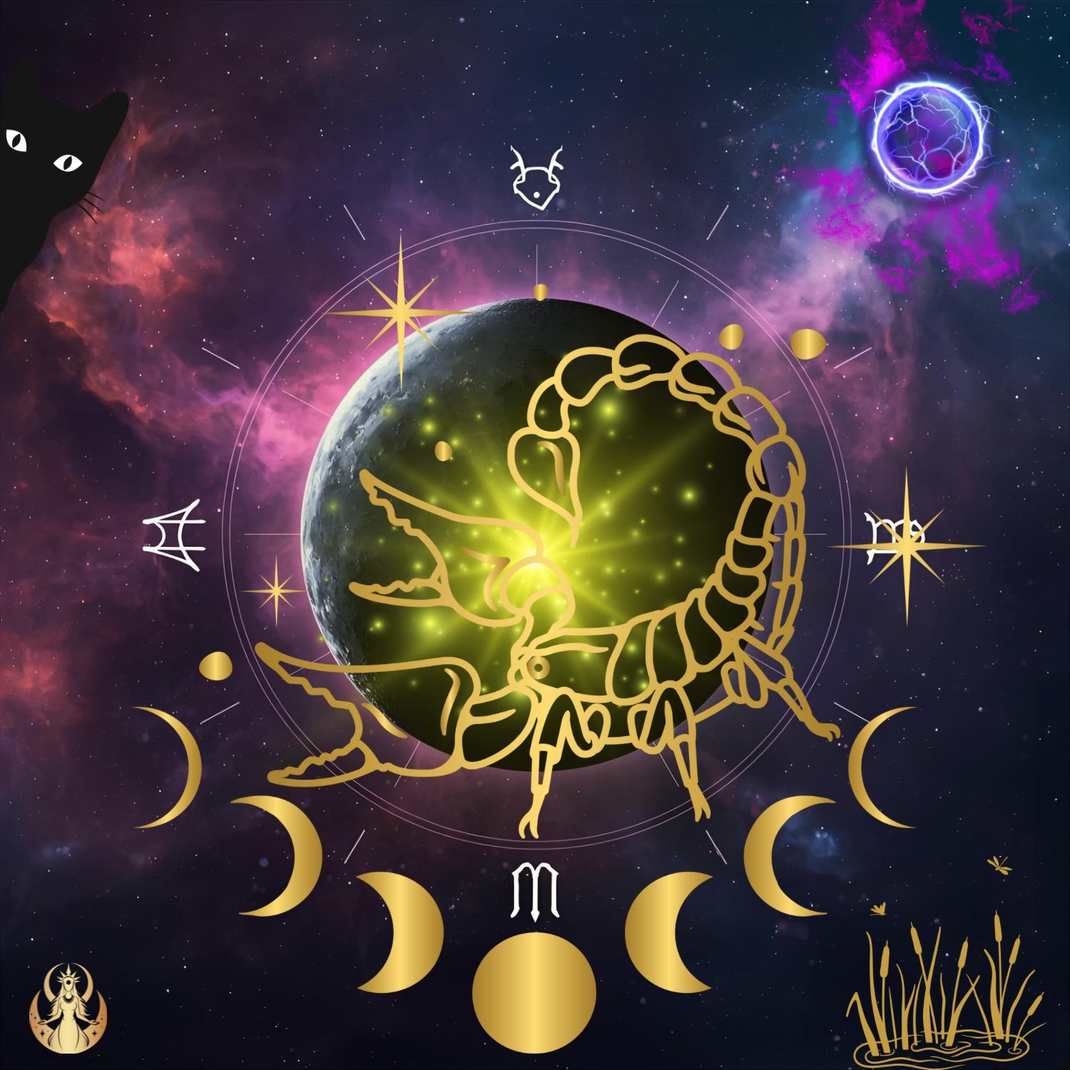 Dark Moon Delirium: Scorpio’s Shadow Dance