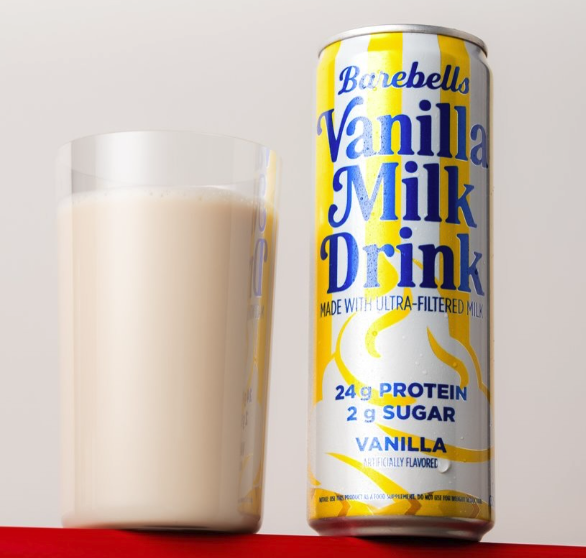 Barebells Launches a Canned Protein Milk Drink in the US