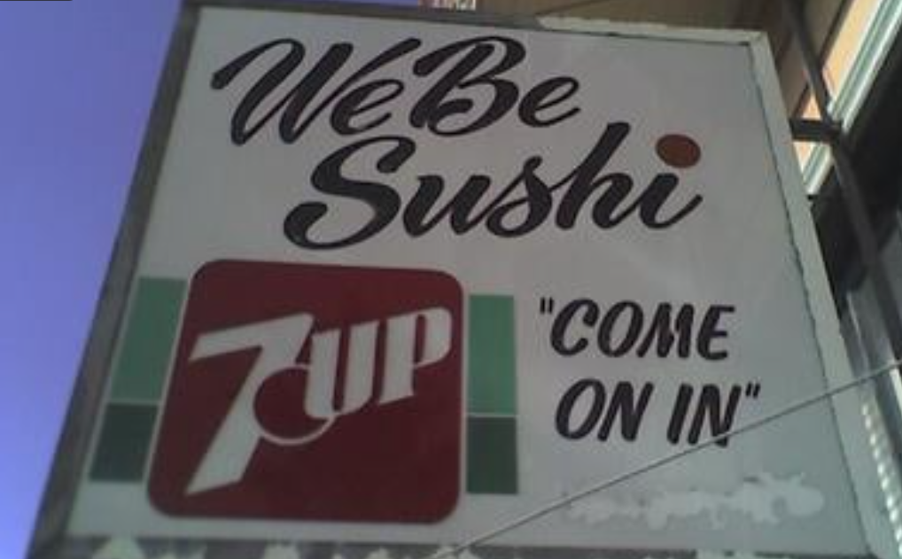 We Be Sushi Closes Original Location, Following Many on Valencia St.