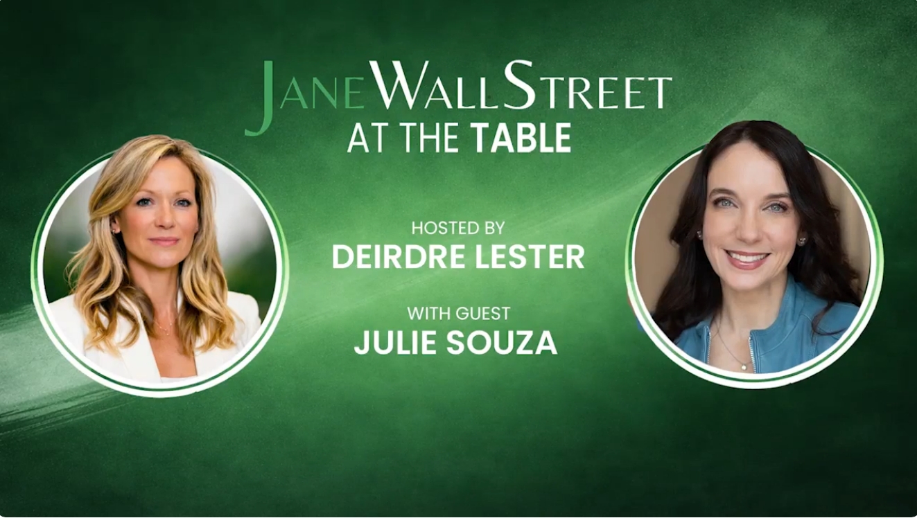 New Episode of JaneWallStreet’s At The Table: Amazon Web Services' Global Head of Sports Julia Souza