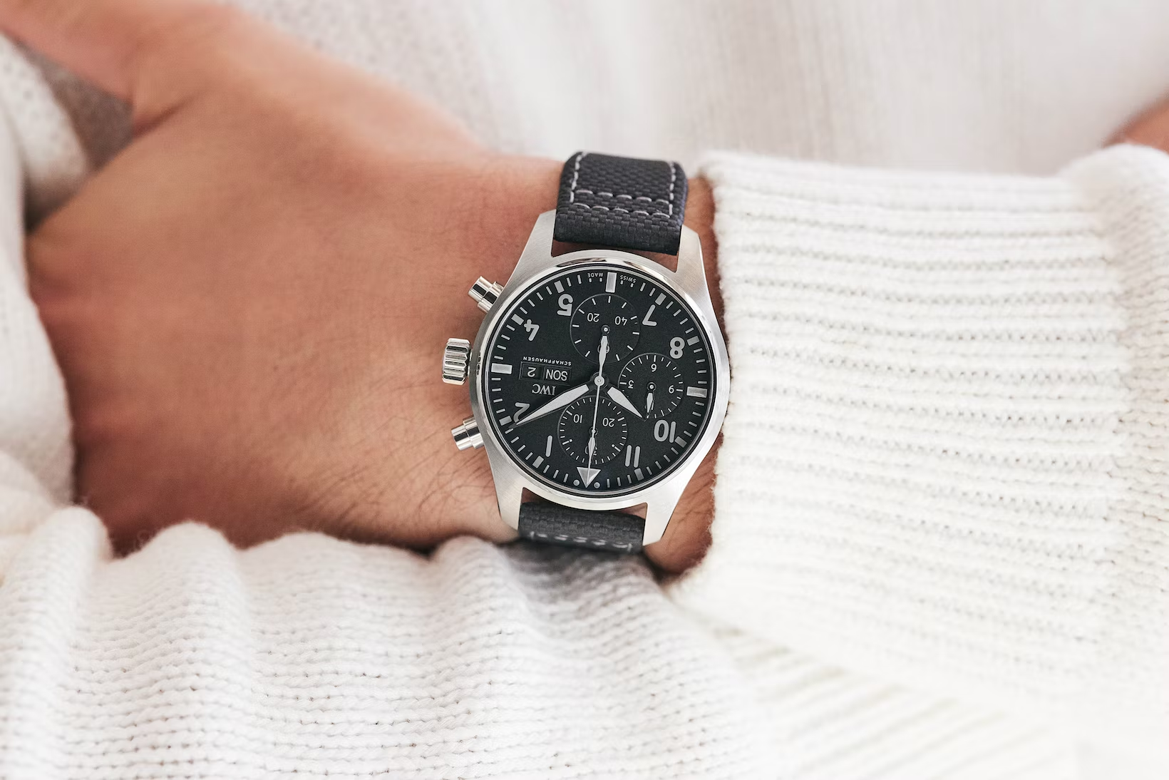 Hands-On: A Limited Edition IWC Chronograph With No-Nonsense, Tool-Watch Vibes