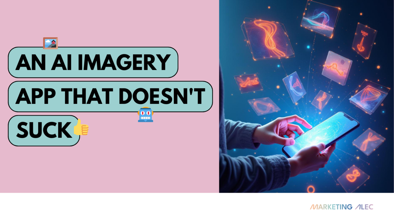 🎨 An AI Imagery App That Doesn’t Suck