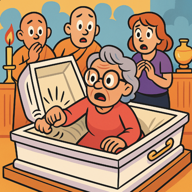 Elvis is in the court, and the dead aren’t staying put