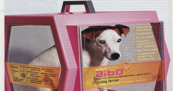 Found: Sony Aibo, Turing Terrier model