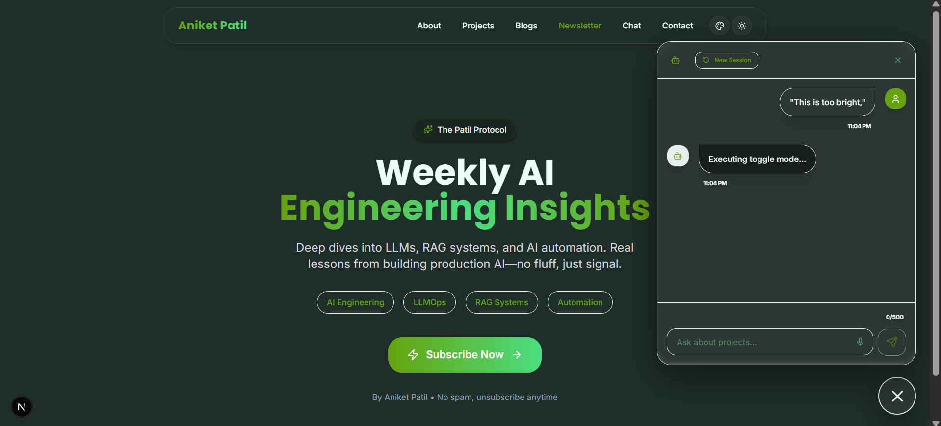 Teaching Gemini to Paint: How I Built NLP Powered Theme Switching
