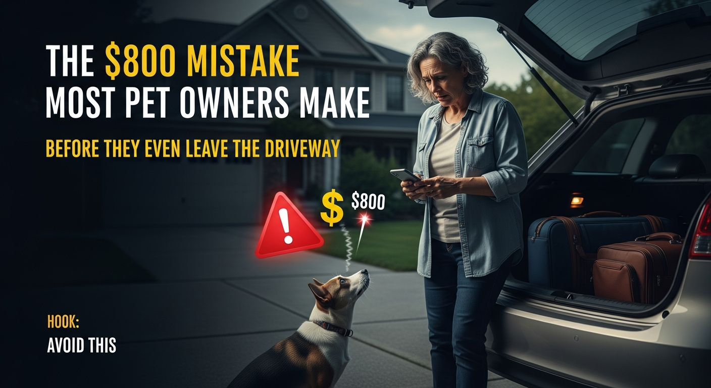 The $800 Mistake Most Pet Owners Make Before