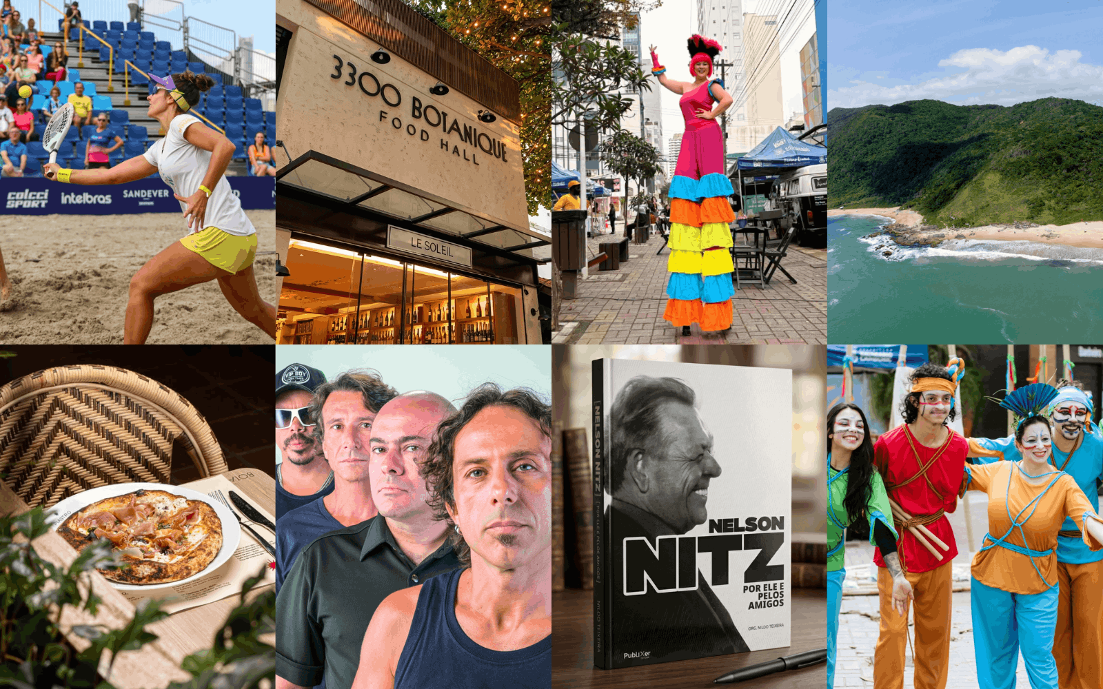 Mundial de Beach Tennis, Dia do Circo e o novo 3300 Botanique Food Hall em BC