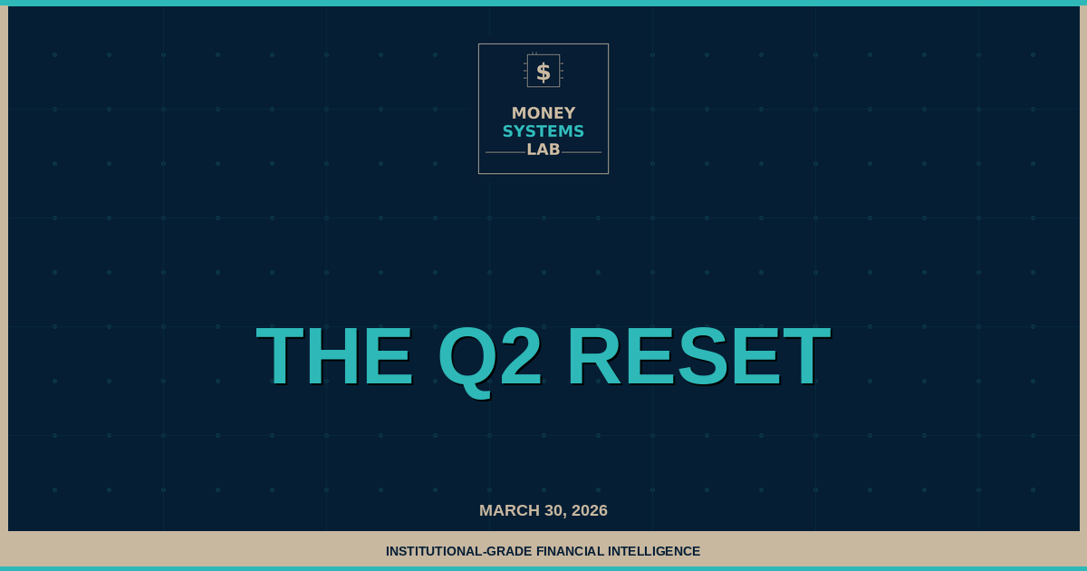 The Q2 Reset: How Institutional Investors Reposition Before April