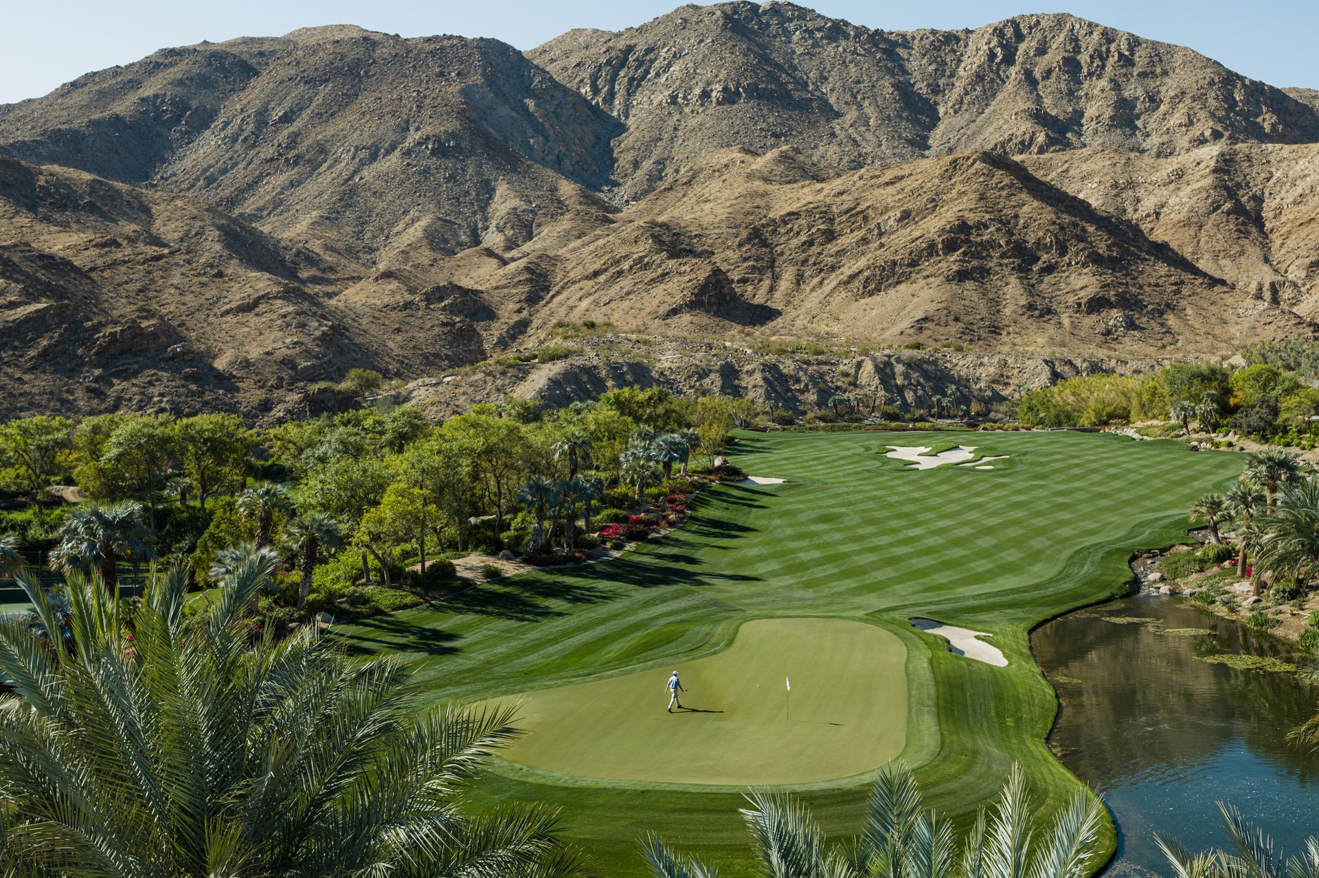 Larry Ellison's Golf & Wellness Retreat | Hitting 3 Wood Off The Deck