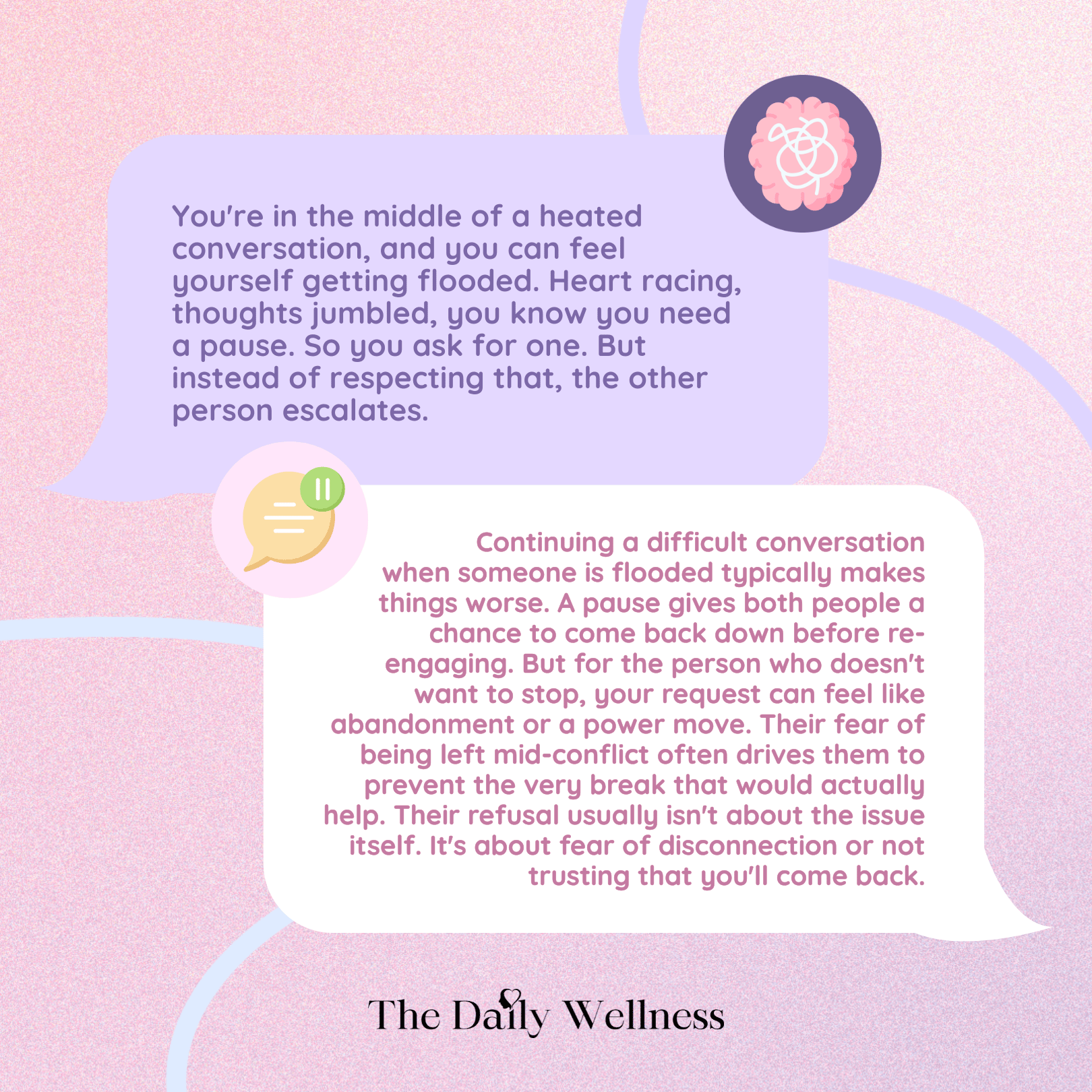 Pause Protects Connection