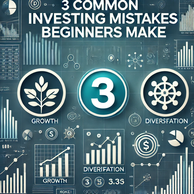 3 Common Investing Mistakes Beginners make (and How to Avoid Them) 