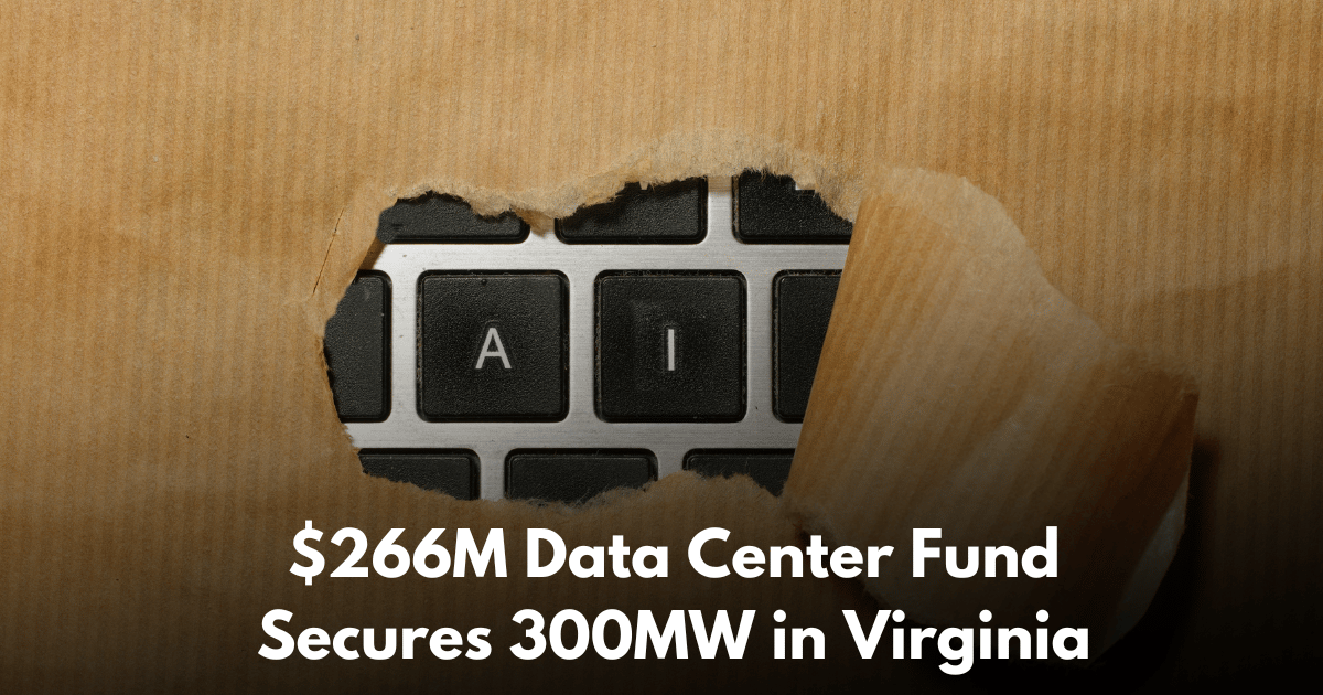 HighBrook Raises $266M to Back Northern Virginia Data Center Sites