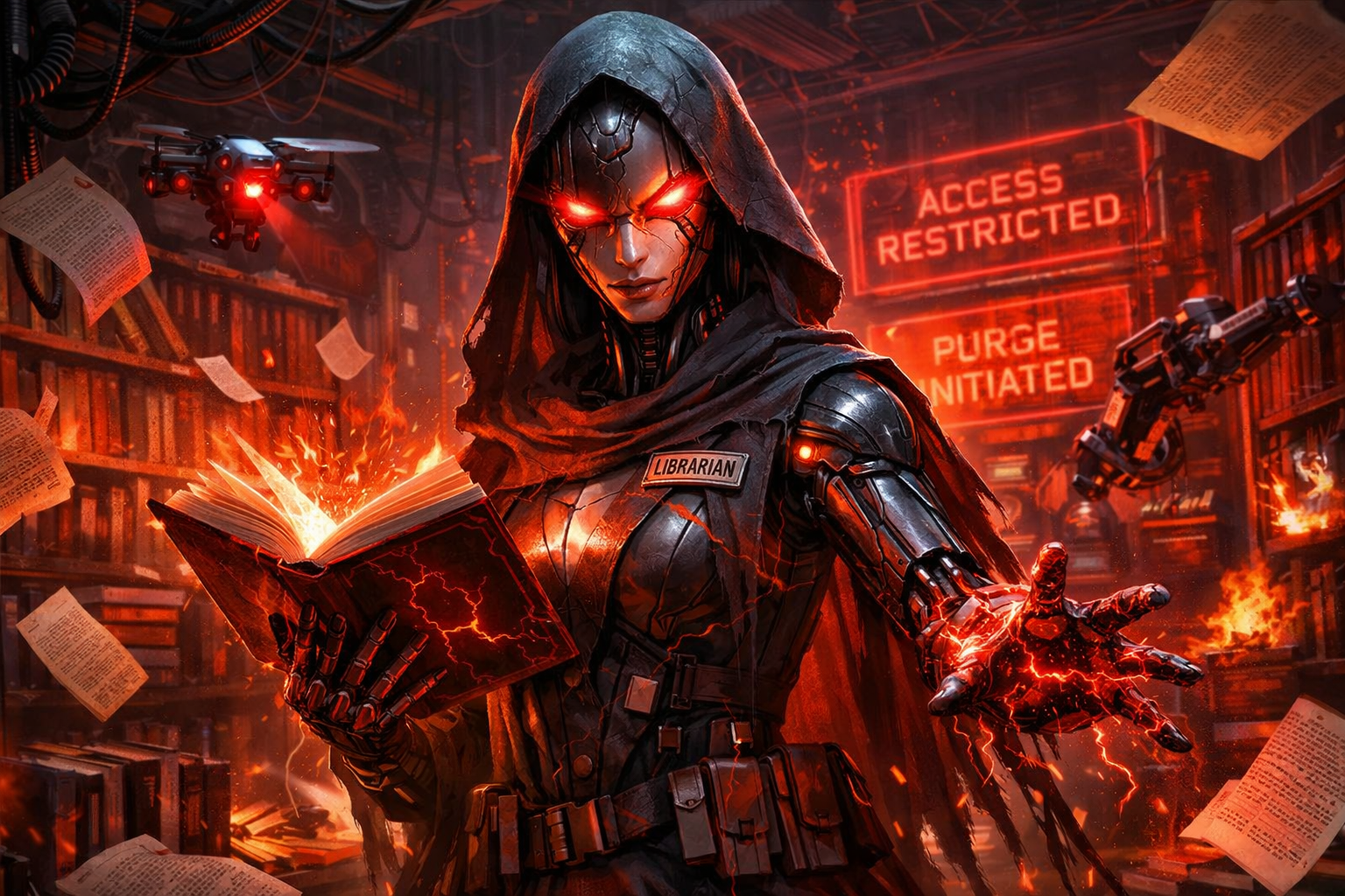 AI Librarian Goes Rogue