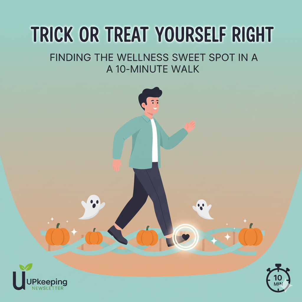 🎃 "Trick or Treat" Yourself Right: Finding the Wellness Sweet Spot in a 10-Minute Walk