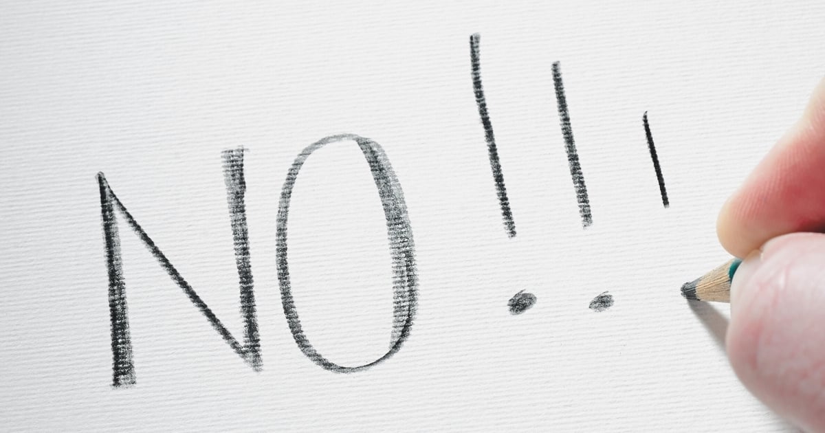 The Power & Danger Of Saying NO!