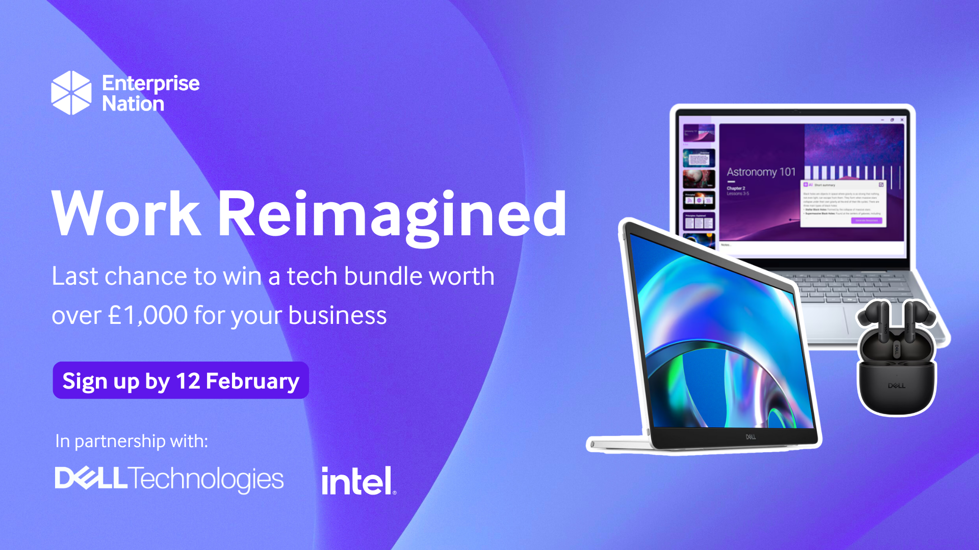 Last chance to win a tech bundle worth over £1,000 