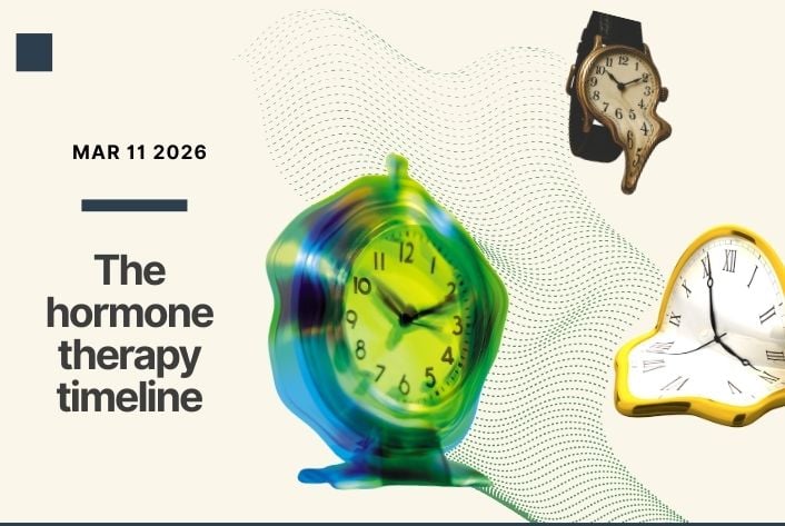 Hormone therapy isn't a yes or no question. It's a timeline.