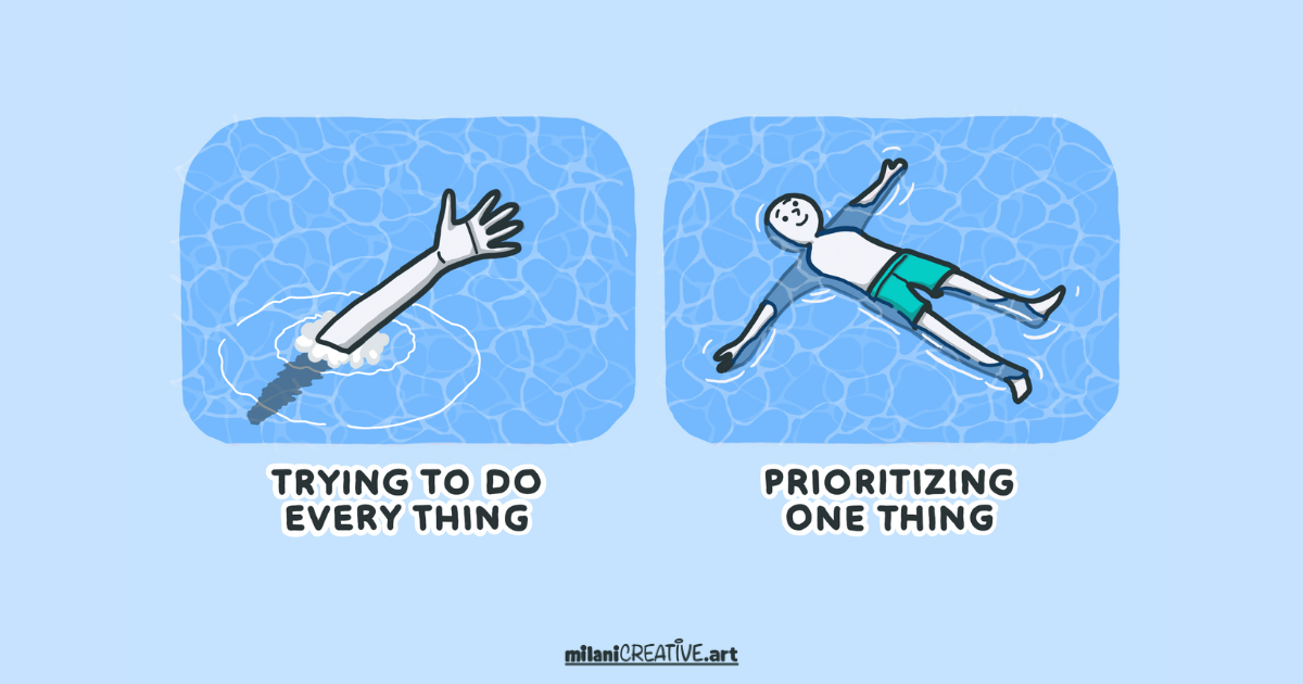 What is the most important thing you should do next?