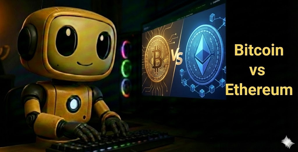 Bitcoin vs Ethereum: An in-depth Comparison between BTC and ETH in 2026