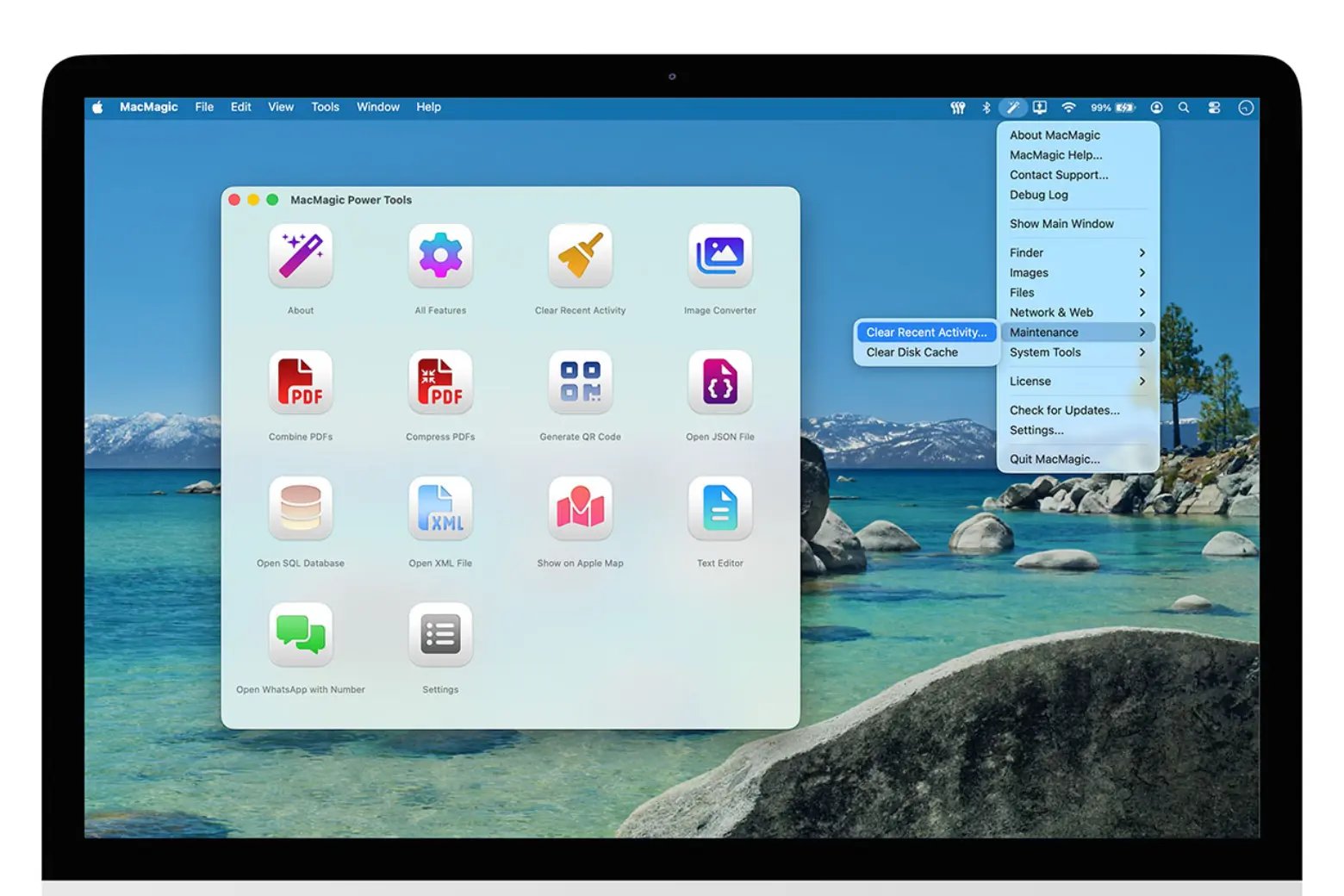 Reveal Mac's hidden tools