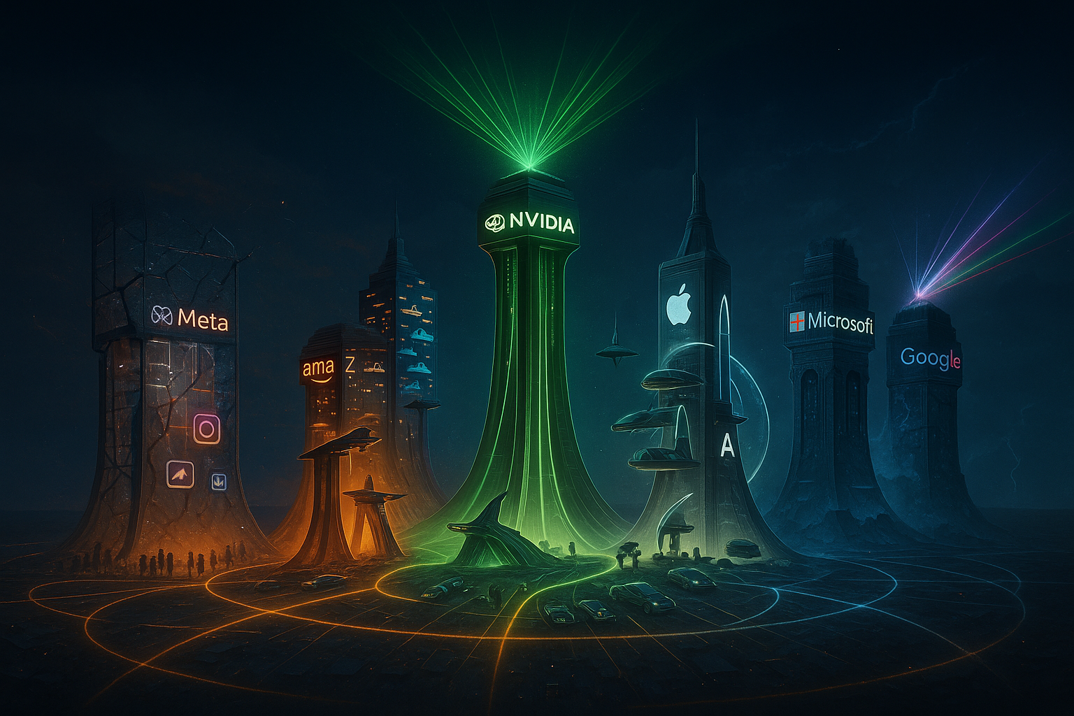 Ranking the Mag7 Stocks: From Strongest Network to Weakest 