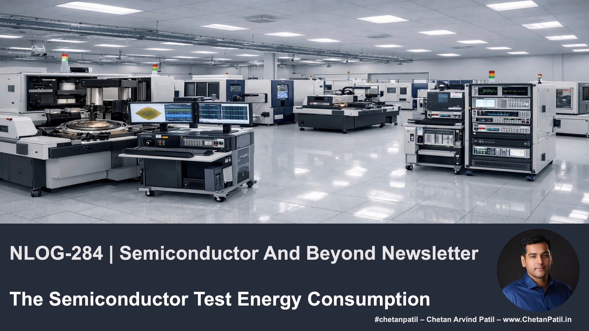 NLOG-284 | Semiconductor And Beyond Newsletter | The Semiconductor Test Energy Consumption