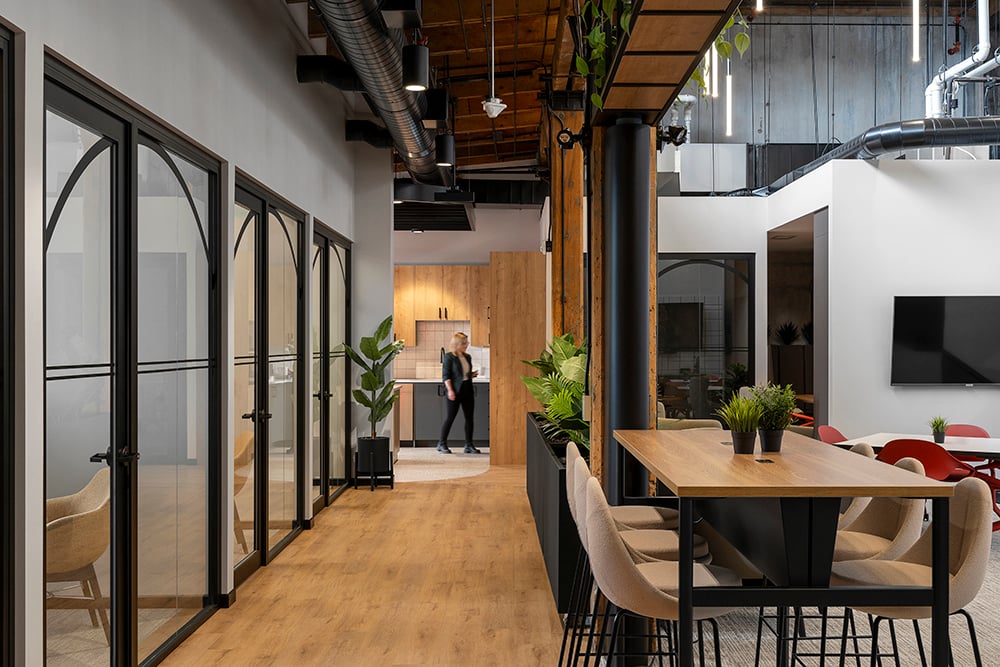 Balancing Grit and Grace: Logikor’s Headquarters Reimagines Industrial Architecture