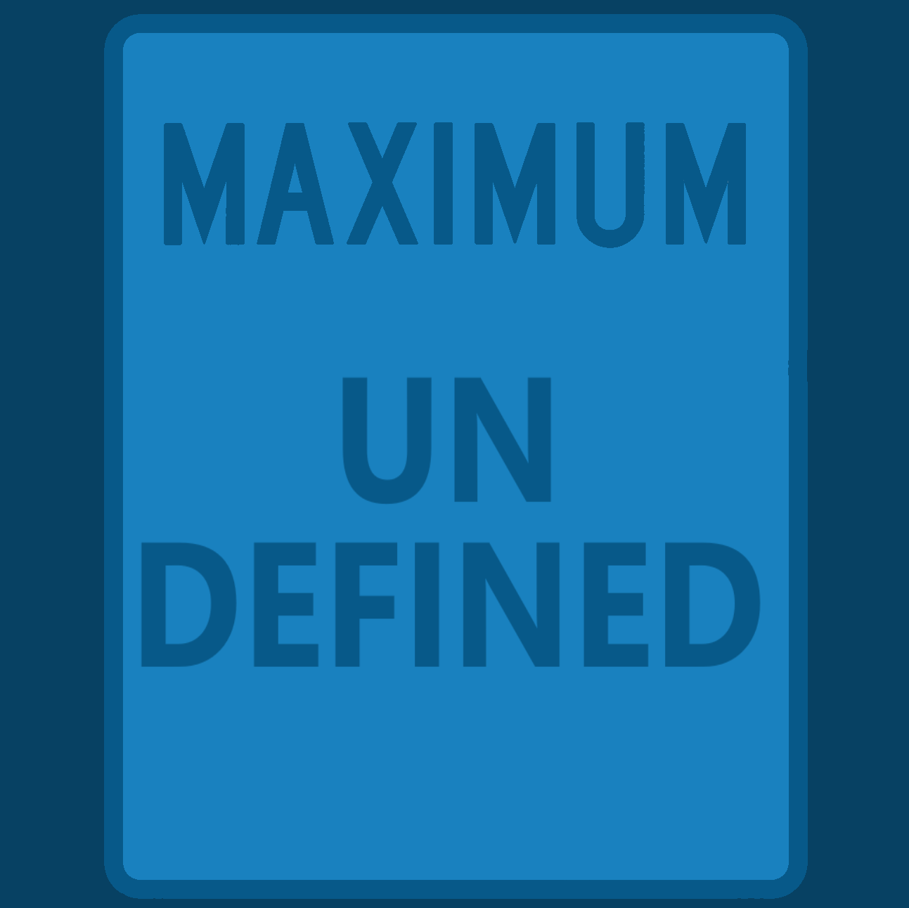 A sign won't slow you down