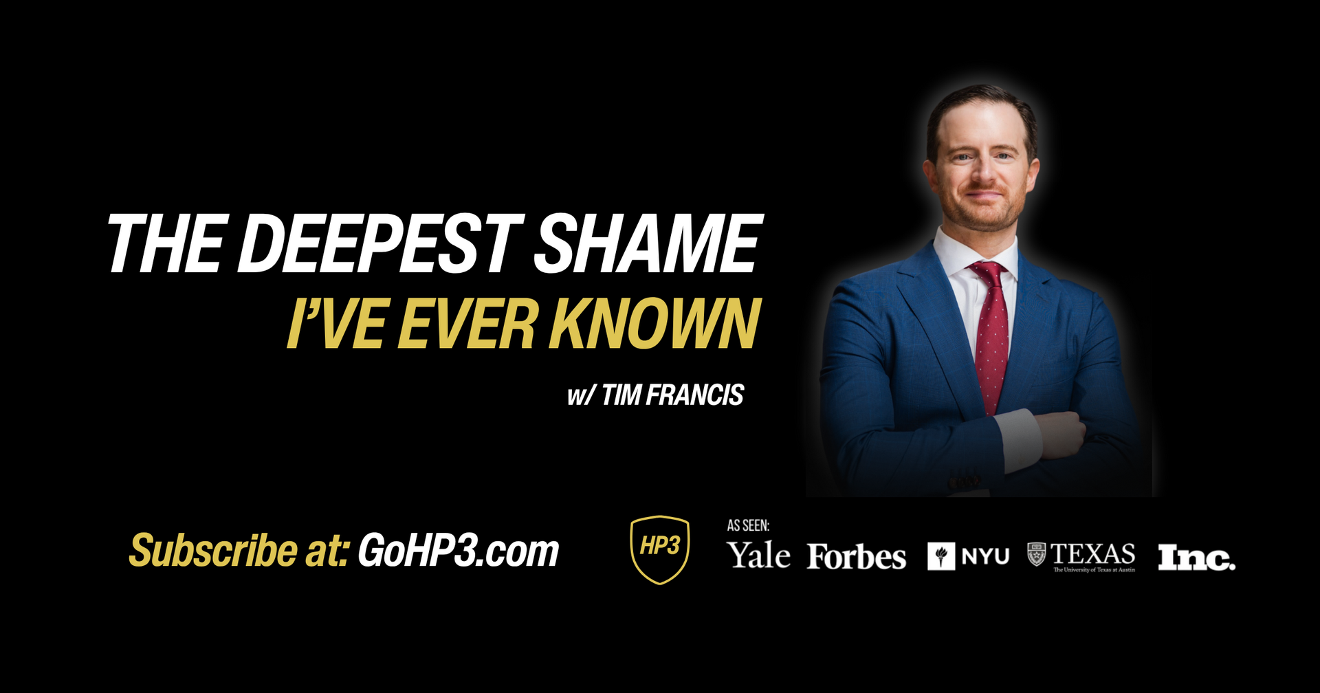 The Deepest Shame I've Ever Known