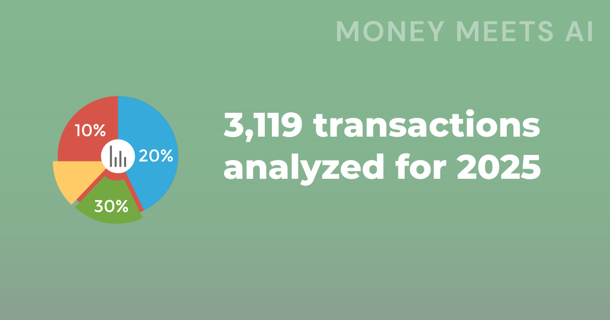 💳 3,119 transactions. One prompt. A lot of surprises.