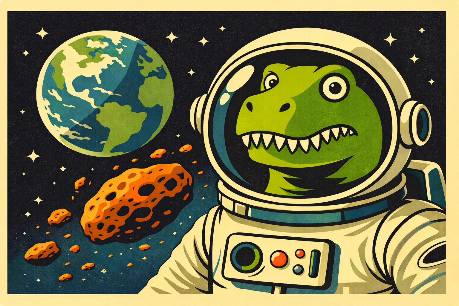 If The Dinosaurs Had This They'd Still Be Here (And We Would Not)