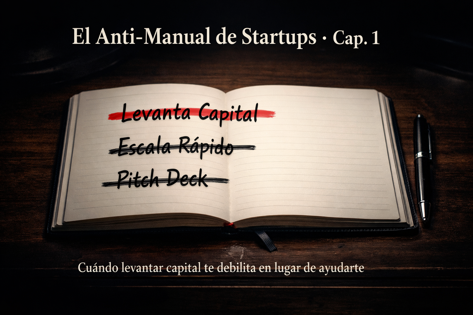 🦄 El Anti-Manual de Startup · Cap. 1