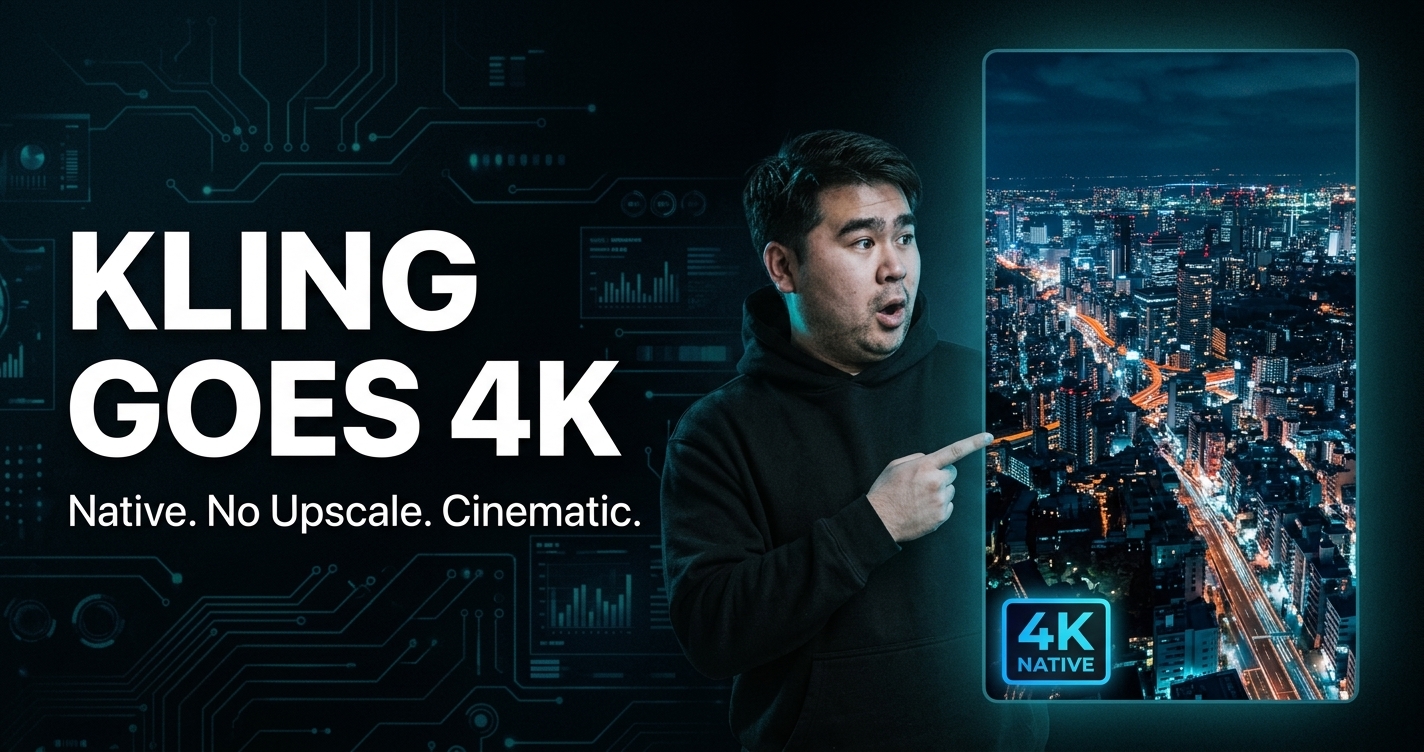 Kling 3.0 Goes 4K!