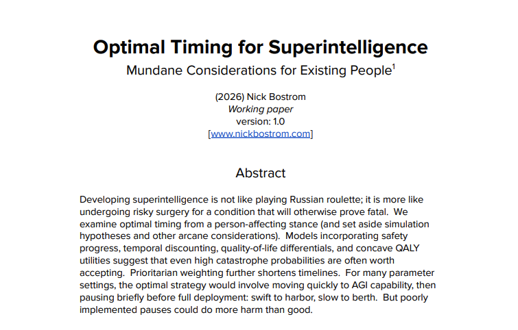 Nick Bostrom: Miksi jopa 97 prosentin tuhoriskin hyväksyminen voi olla rationaalista