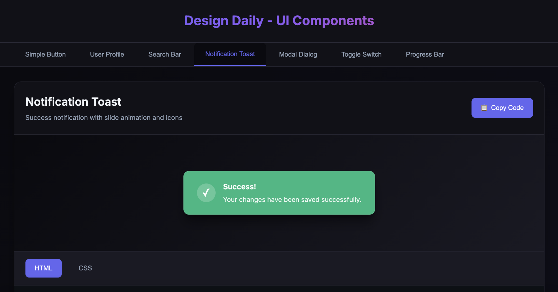 I built Design Daily - A Marketplace for Basic UI Components
