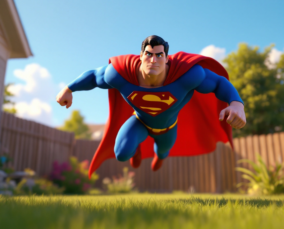 Today’s Story: Laura's Super Day with Superman 🦸‍♂️✨