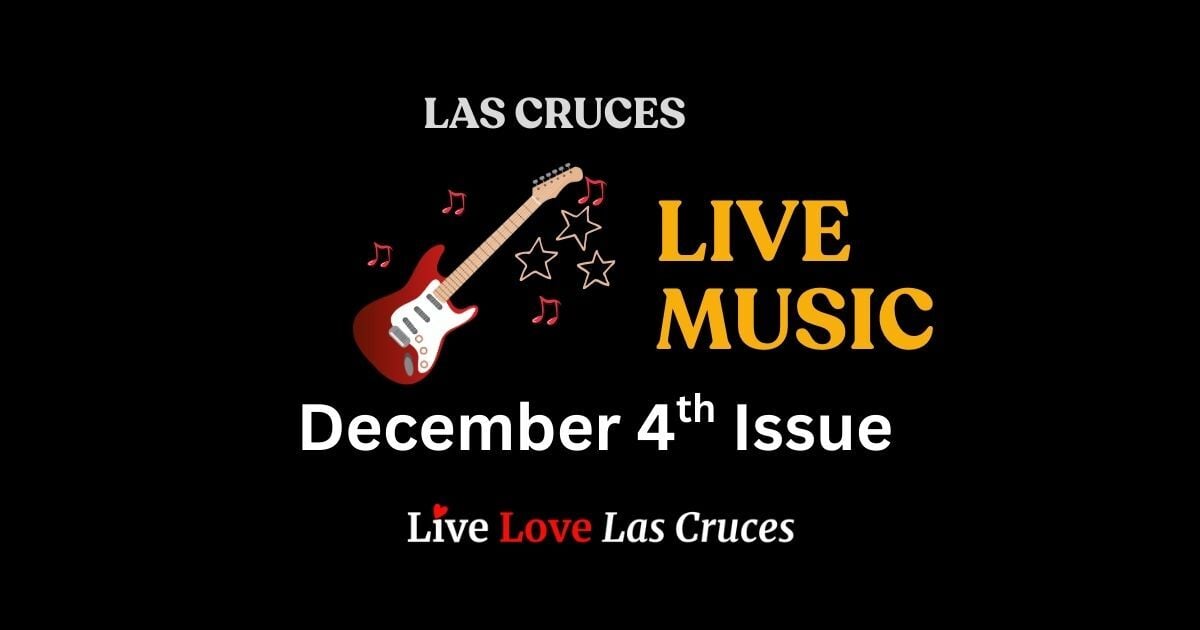 🎸 Live Music December 4th Issue