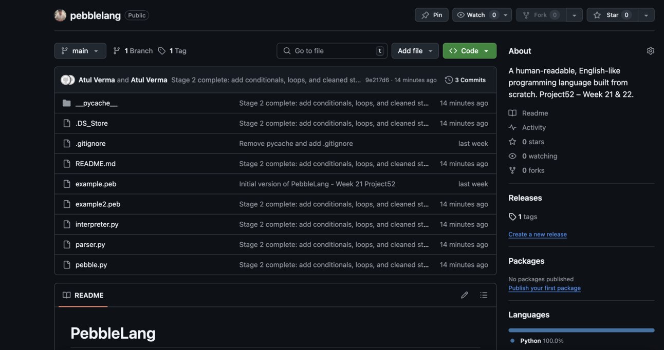 I Taught My Programming Language to Think in Blocks