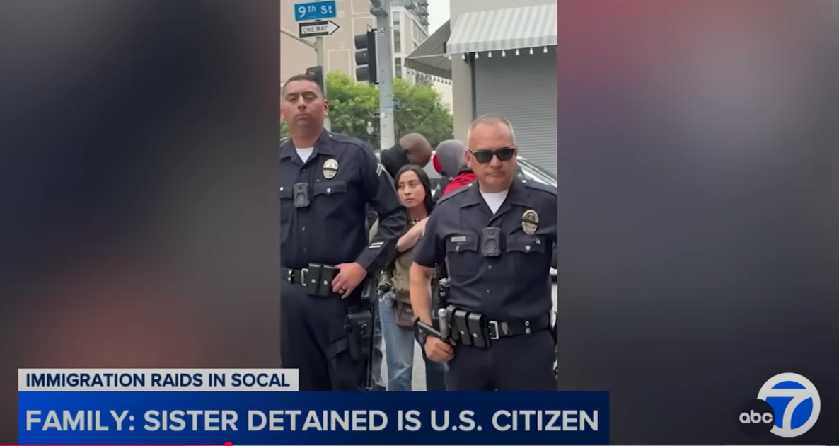 Crowd Control or Complicity? LAPD Stood By During ICE Detainment of U.S. Citizen