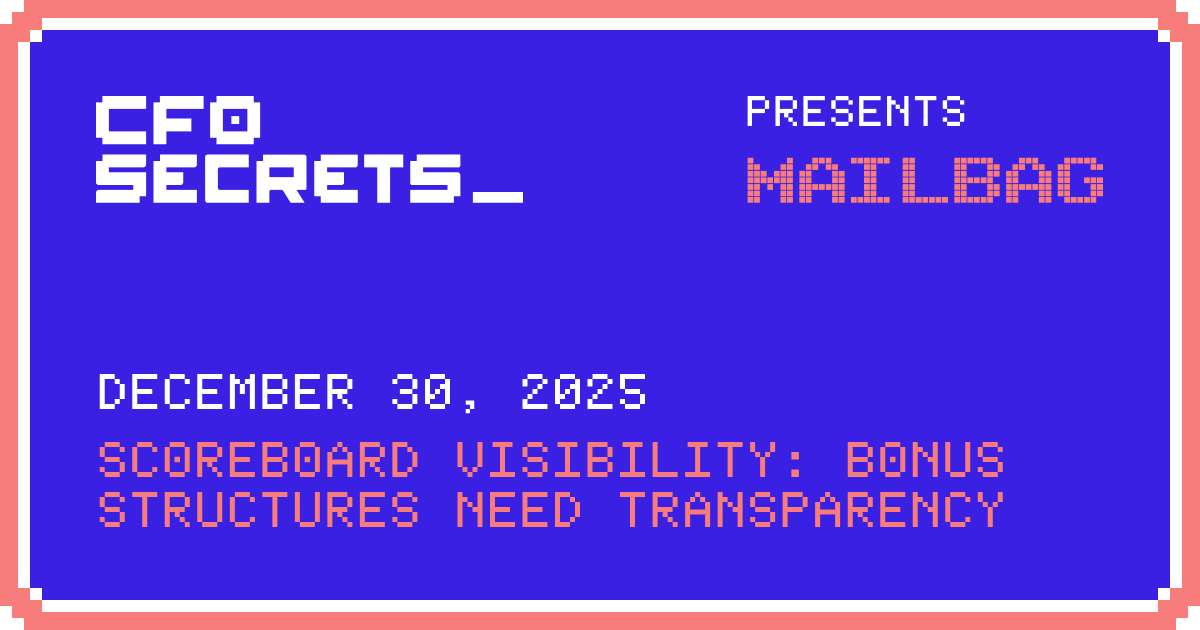 📬 Bonus structures for finance: What's the scorecard? 